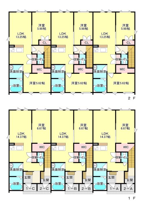 全体間取り図(間取)