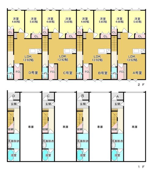 全体間取り図(間取)